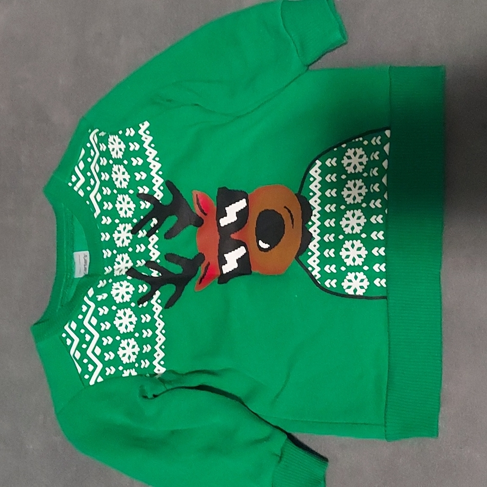 Carter's 9 Month green sweatshirt